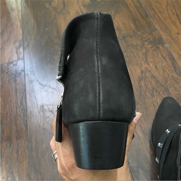 Free People Chesa vintage bootie studded and side zipper - Picture 8 of 12